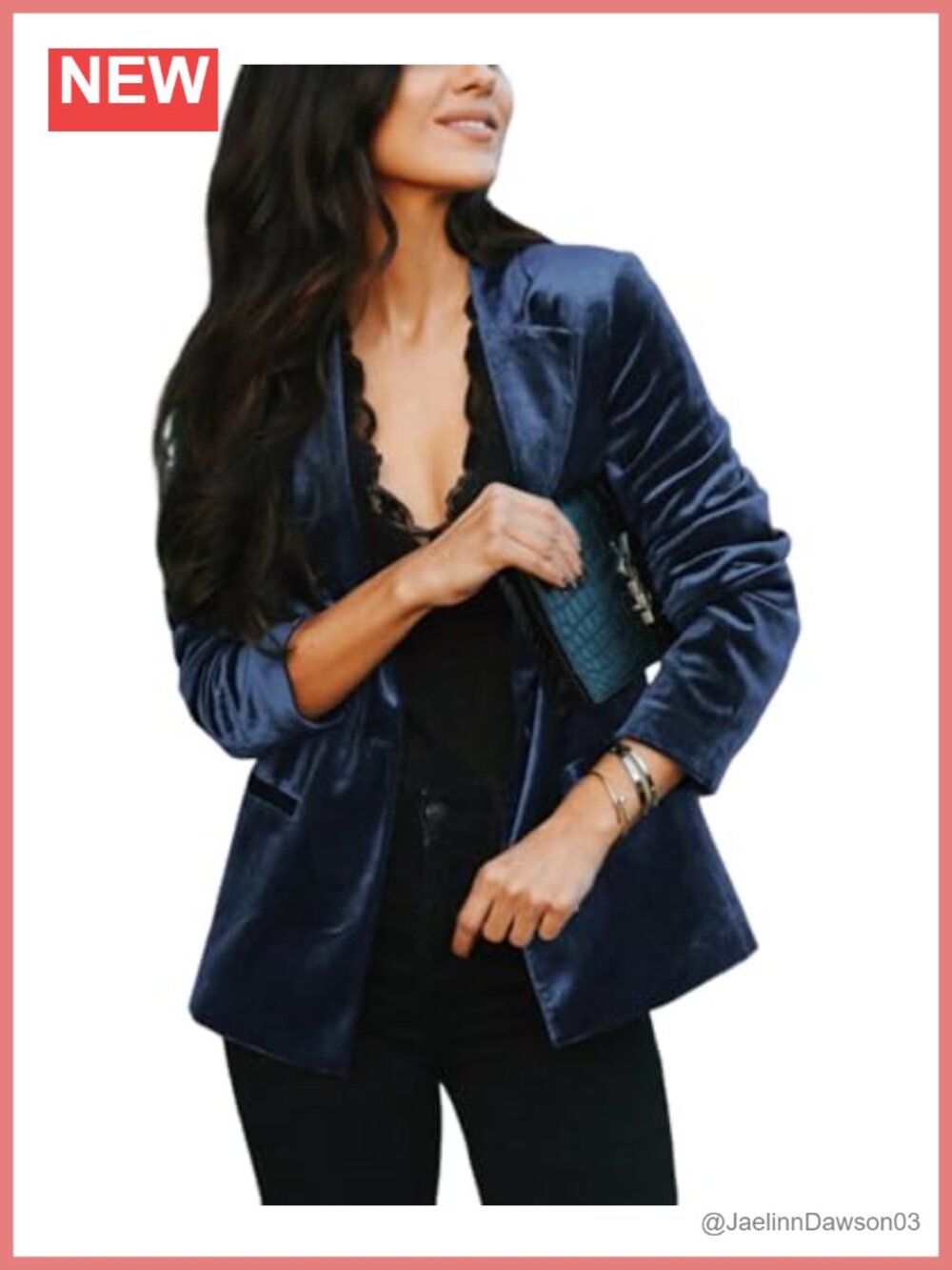 Velvet Blazer Long Sleeve Button Notched Lapel Work Office Coat
